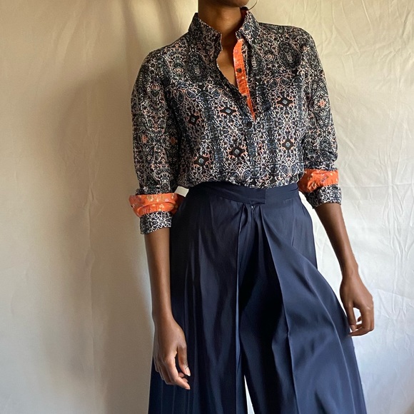 Joe fresh printed dress shirt Cotten - Picture 6 of 12